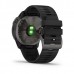 Умные  часы FENIX 6X Sapphire серый DLC с черным ремешком