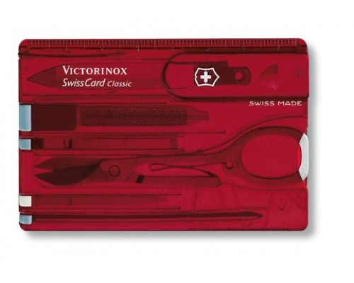 Швейцарская карта Victorinox SwissCard Classic Red (0.7100.T)